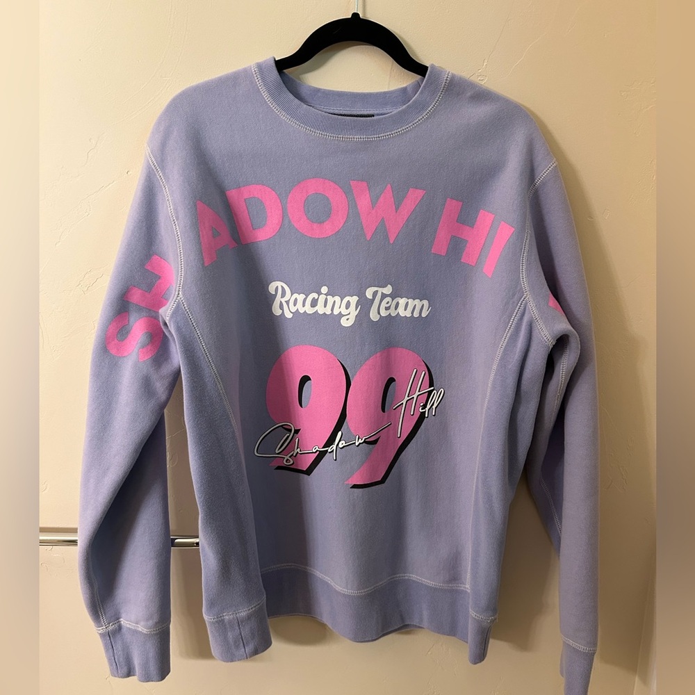 shadow hill icy grape crewneck